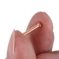 fasdaga 300 Pcs 5/64Inch x 25/64Inch Round Copper Solid Rivets Fasteners. 