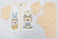Cotton Thai Set Full Sleeve T-shirt With Short Summer Dress For Newborn 0-3Months Suja Sansar. 