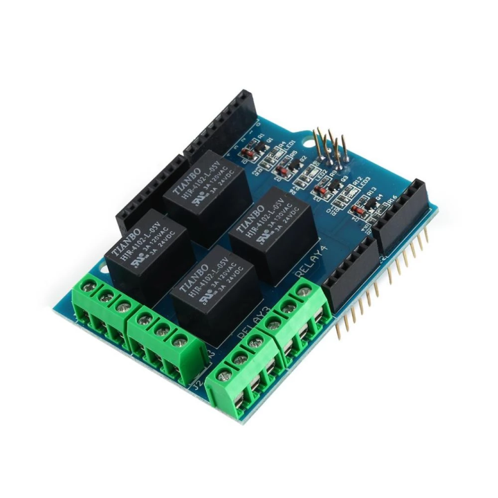 4 Channel 5v Relay Shield Module | Daraz.com.np