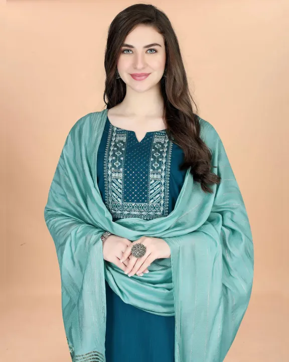Women%E2%80%99s%20Cotton%20Blend%20Heavy%20Embroidered%20Kurta%20Set%20with%20Pant%20&%20Chanderi%20Dupatta%20By%20Sapnaaz%20Fashion%20-%20Image%209