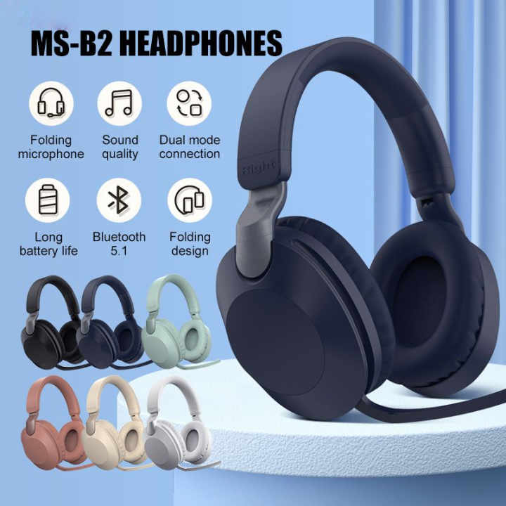 Wireless%20Headphones%20Over%20the%20Ear,%20HiFi%20Deep%20Bass%20Wireless%20Headset,%20Soft%20Protein%20Leather%20Earmuffs,%20V5.3%20Bluetooth%20with%20Microphone%20-%20Image%204