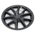 For Model 3 Wheel Cover Style Wheel 18 Inch Hub Cap Trim Car Accessories - Matte Black. 