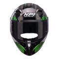 KPI Monster Full Face Helmet | KPI Multicolor Thermoplastic Full Helmet | Protective Wear For Riders | Multicolor Full Face Helmet. 
