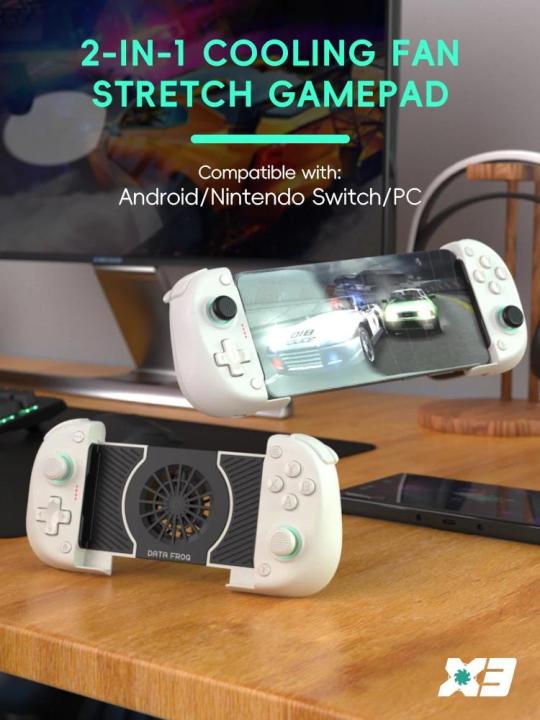 Echoz DATA FROG X3 Wireless Controller for Android Game Controller for Samsung Galaxy for PUBG Mobile