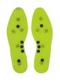 Magnetic Acupressure Insoles 1 Pair Thin Soles with Magnetic Pressure Points Foot Therapy Reflexology Pain Relief Shoe Insoles. 