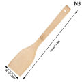 Kitchen accessories Kitchen Kit Bamboo Non Stick Frying Pan Spatula Bamboo Rice Spoon Spatula High Temperature Resistant Cooking Tool Demoo. 