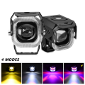Motorcycle LED Pods Auxiliary Driving Fog Lights LED Spotlight Projector Work Light for Truck SUV UTV Tractor ATV. 