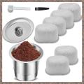Reusable K Cups for , K Cup Reusable Coffee Pods & Filter Replacement for 2.0 1.0 Coffee Maker Machine. 