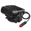NAMUNY Portable Heating Cooling Fan Auto Car Heater Defroster Demister 200W Heater Windshield 360 Degree Rotation 24V. 