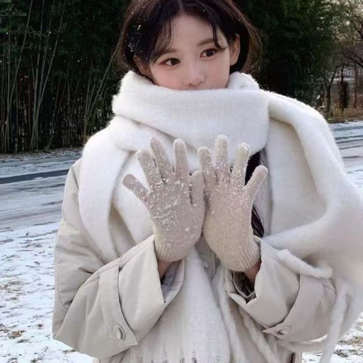 1PC%20New%20Soft%20Winter%20Cashmere%20Scarf%20Solid%20Color%20Warm%20Long%20Tassel%20Scarves%20Mohair%20Thickened%20Wrap%20Shawls%20For%20Women%20Girls%20-%20Image%204