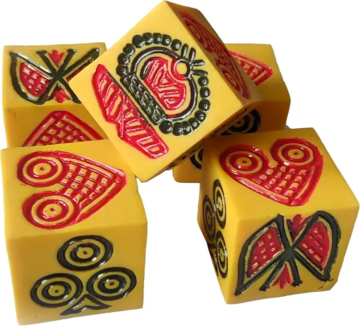 Langur%20Burja%20Traditional%20Dice%20Game%20(Jhandi%20Mukut%20Munda)%20No.%2024%20(80mm/%203%20Inch%20Dice)%20By%20Mitrata%20Stationery%20-%20Image%202