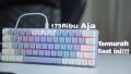 ZIFRIEND T62 New Mechanical Keyboard Rainbow RGB Effect 63 Keys Hot Swappable Gaming Keyboards. 