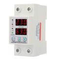Over/Under Voltage and Load Protection Adjustable Setting Single Phase 220V 63A. 