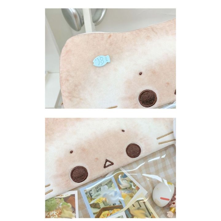 Portable%20Zipper%20Bag%20Kawaii%20Biscuit%20Cat%20Itabag%20Cotton%20Doll%20Bag%20Idol%20Merchandise%20Storage%20Transparent%20Pocket%20Badge%20Storage%20Bag%20Small%20Item%20Bag%20Fashion%20Backpacks%20Gift%20-%20Image%206