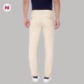 Nyptra Cream Stretchable Premium Cotton Chinos For Men - Fashion | Chinos | Pants For Men | Men's Wear |. 