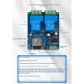 JAERBEE DC7-28/5V Power Supply WIFI Bluetooth 2-Channel 30A Relay Module Development Board ESP32 Secondary Development. 