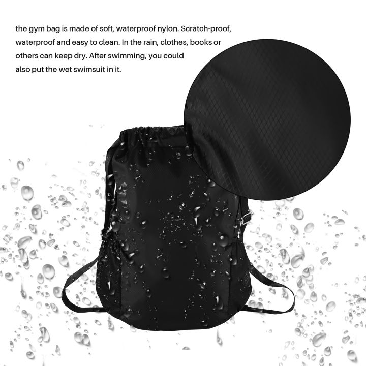 Gym%20Bag%20Waterproof%20Sports%20Bag%20with%20Zip%20Inner%20Pocket%20Hipster%20Gym%20Bag%20Lined%20Backpack%20with%20Adjustable%20Drawstring%20Gym%20Bag%20-%20Image%205