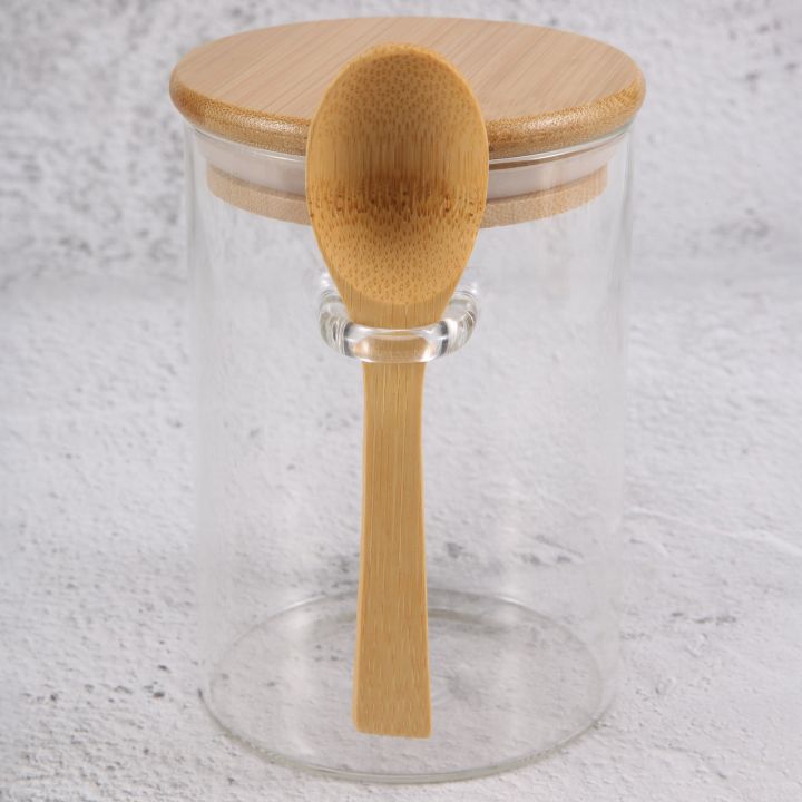 Glass%20Food%20Airtight%20Canister%20Castor%20Lid%20Storage%20Tank%20Jar%20Bamboo%20Food%20Container%20with%20Wooden%20Spoon%20-%20Image%208