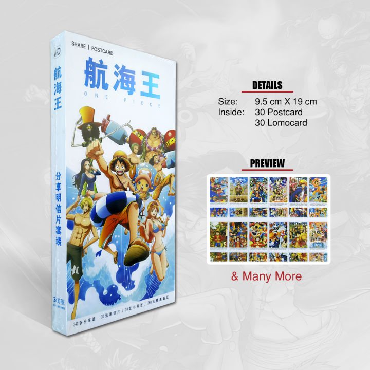 One%20Piece%20Anime%2030%20Postcard%20Set%20With%2030%20Lomo%20Cards%20-%20Image%203