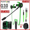 G30 In Ear Earphone Headphone Gaming Earphones Stereo Computer Game Headphones With Mic PC Gamer Headset for Mobile Phone PS4 New Xbox One. 