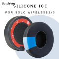 Sutuiying 1 Pair Cooling Gel Replacement Ear Pads Cushions for Beats 【2025 Version】 Solo 2 Solo 3 Wireless Headphones Solo2 Solo3 Earpads. 