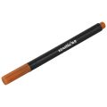 2Pcs Fabric Marker Pens Permanent Colors for DIY Textile Clothes T-Shirt Shoes Red & Brown. 