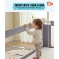 Baby Anti-Fall Bed Fence – Soft, Safe & Adjustable Design. 