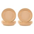 FORIDE 200Pcs Air Fryer Parchment Paper Liners Non-Stick Disposable Air Fryer Liners Basket Unperforated Round Parchment Paper. 
