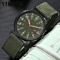Creative Luminous Dial Wristwatches Outdoor Casual Quartz Watch Nylon Strap Sports Watch. 