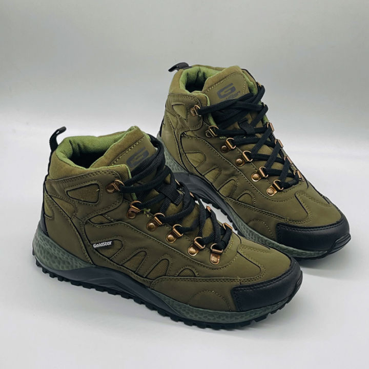 Goldstar%20Shoes%20For%20Men%20G10%20401%20Olive%20Goldstar%20Trekking%20Boot%20-%20Image%203