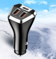 Yesplus YS 1214 6A Car Charger PD 20W + 3.4A Fast Quick Charging 2 USB + 1 PD Output. 