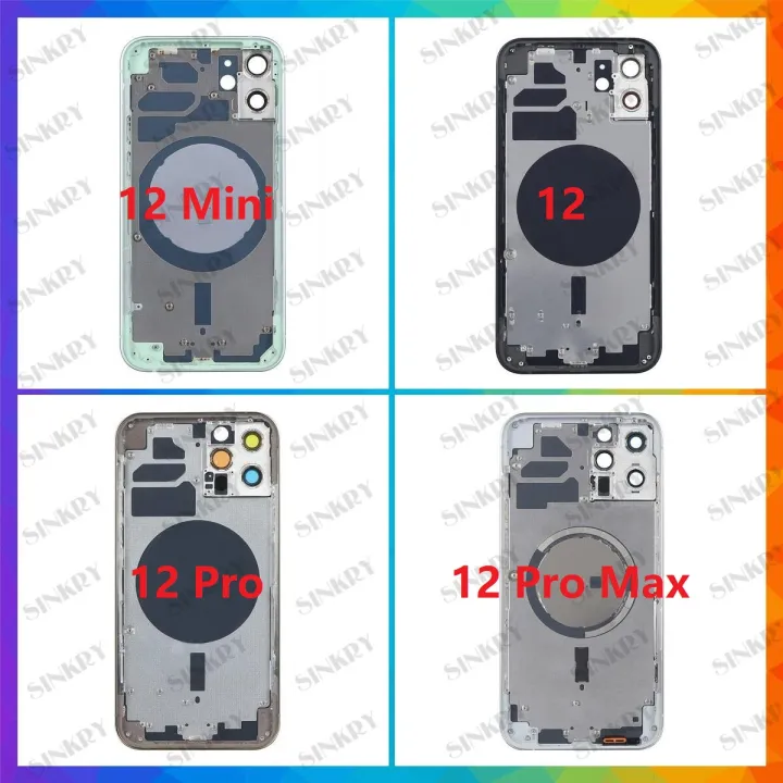 1%20Piece%20Replacement%20Middle%20Frame%20Chassis%20Back%20Housing%20For%20iPhone%20X%20XS%20XR%2011%2012%2013%2014%20Pro%20Max%20Mini%20-%20Image%204