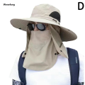 Wenefang Summer Outdoor Sports Men's Fishing Hat Sunscreen Uv Protection Fifty percent discount Breathable Sunshade Printing Casual Mountaineering Fishing Caps. 