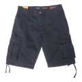 Navy Blue Cotton Half Pant For Men. 