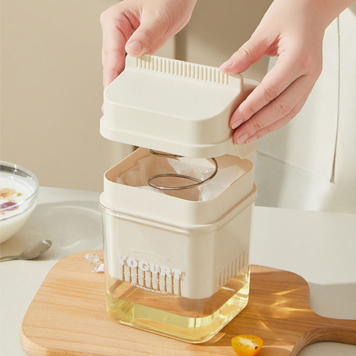 Greek%20Yogurt%20Maker%20Yogurt%20Filter%20Strainer%20Whey%20Separation%20Tools%20Cheese%20Moisture%20Seperator%20Reusable%20Fine%20Mesh%20Strainer%20Household%20YUMAN%20-%20Image%205