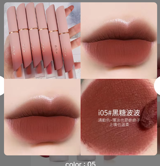 1%20Piece%20PCU%20Velvet%20Matte%20Lip%20Gloss%20Mud%20White%20Lips%20Cheek%20Cream%20Lip%20Glaze%20for%20Women%20-%20Create%20The%20Smudge%20Proof%20Lip%20Beauty%20-%20Image%207