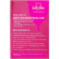 Menstrual Cups - Period Cup With Medical Grade Silicone Ultra Soft, No Leakag, Protection for Up to 8-10 Hours - Small Size Above 18 Years. 
