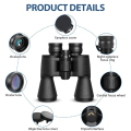 12x50 Binoculars With Low Light Night Vision High Power Easy Focus HD Waterproof Binocular. 