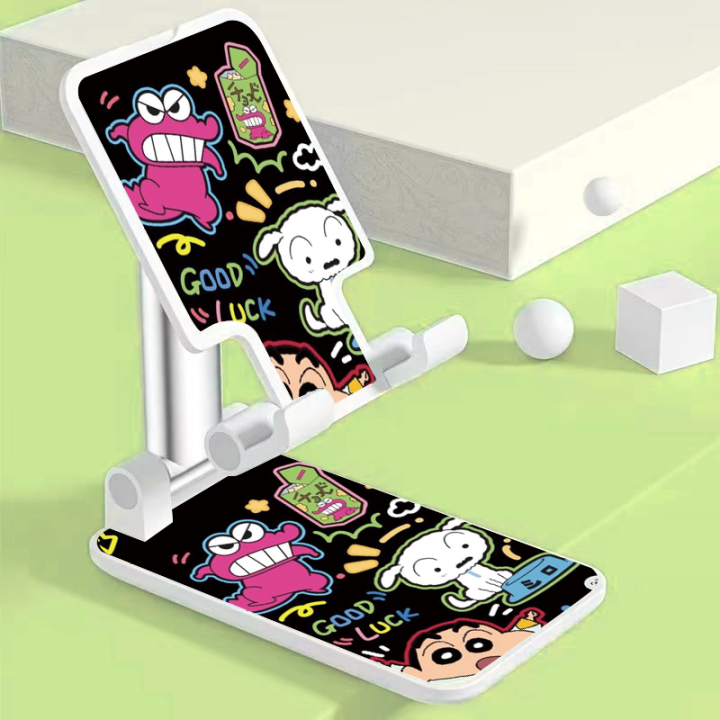 Crayon%20Shinchan%20Desktop%20Mobile%20Phone%20Stand%20Suitable%20For%20IPhone%20IPad%20Cartoon%20Cute%20Lift%20Stand%20Multi-function%20Folding%20Stand%20-%20Image%207