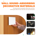 12Pcs Acoustic Foam Board,Studio Wedge Tile, Wall Panel, 2.5X30X30cm. 