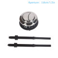 1Pc Universal Dual Flush Toilet Water Tank Button Round Flushing Valve Push Button Closestool Replace Push Buttons CVFHHH. 