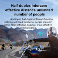 Motorcycle Helmet Headset Motorcycle Intercom with Soft+Hard Mic Helmet Bluetooth Speaker. 