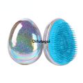 Difutagui Marbling Egg Shape Glitter Straight Hair Brush Anti-knotting Hair Luxury Smoothing Combs Anti Static Massage Hairbrush Tangle Hair Care. 