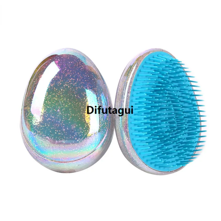 Difutagui%20Marbling%20Egg%20Shape%20Glitter%20Straight%20Hair%20Brush%20Anti-knotting%20Hair%20Luxury%20Smoothing%20Combs%20Anti%20Static%20Massage%20Hairbrush%20Tangle%20Hair%20Care%20-%20Image%206