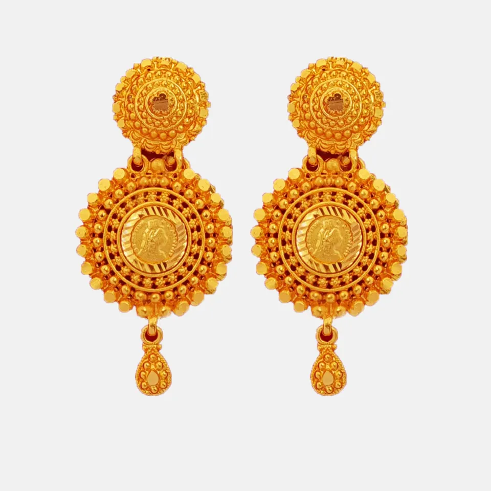 Ramlila Ram Leela Earrings In Gold Gold Plated Earring Ramleela