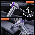 Portable High Power Car Vacuum Cleaner 4-in- 120W Wireless Vacuum Cleaner Powerful Suction Brushless Motor Portable Handheld Vacuum Car Cleaning. 