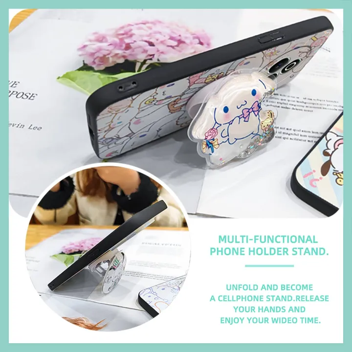 Cute%20phone%20lens%20protection%20Phone%20Case%20For%20Realme%20P3%20Pro%205G%20Silicone%20drift%20sand%20TPU%20Cartoon%20Back%20Cover%20Rotatable%20stand%20-%20Image%202