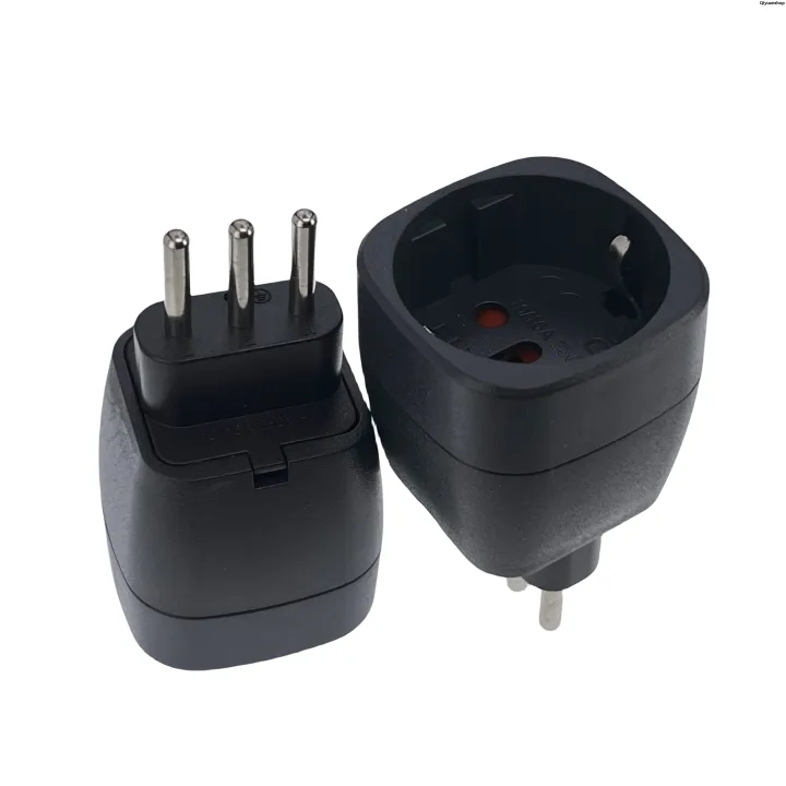 Qiyuanshop2025%20AU%20Australian%20CN%20China%20AC%20Power%20Electric%20Plug%20To%20EU%20Switzerland%20Italy%20Charging%20converter%20Plug%20Travel%20Adaptor%20Adapter%20Converter%20-%20Image%206