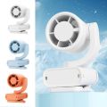 Unisex Portable Solar Powered Fan Mini Small Hat Clip Fan Lightweight Foldable Mini Clip on Fan Camping. 