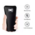 Back Cover Case For Poco X3 / X3 Pro (Silicone, Camera Protection, Soft, Black). 